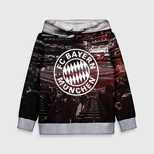 Детская толстовка FC BAYERN MUNCHEN / 3D-Меланж – фото 1