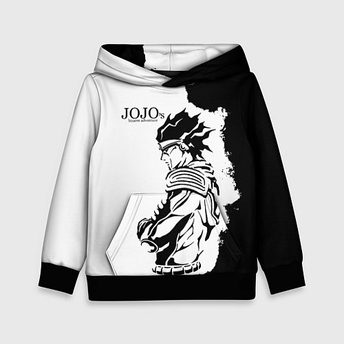 Детская толстовка JoJo Bizarre Adventure / 3D-Черный – фото 1