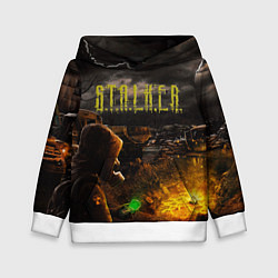 Толстовка-худи детская Stalker 2, цвет: 3D-белый