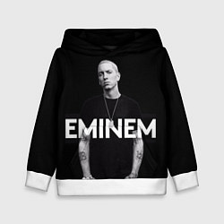 Толстовка-худи детская EMINEM, цвет: 3D-белый