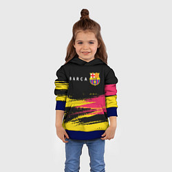 Толстовка-худи детская BARCELONA БАРСЕЛОНА, цвет: 3D-синий — фото 2