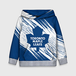 Толстовка-худи детская Toronto Maple Leafs,, цвет: 3D-меланж