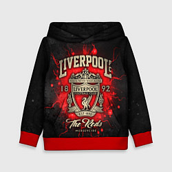 Толстовка-худи детская LIVERPOOL FC, цвет: 3D-красный