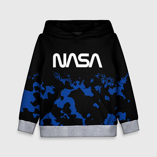 Детская толстовка NASA НАСА / 3D-Меланж – фото 1