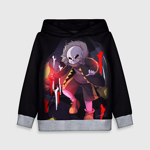 Детская толстовка UNDERTALE / 3D-Меланж – фото 1