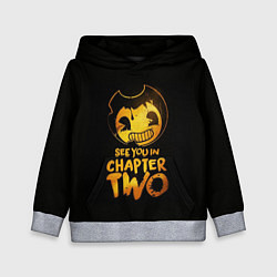 Толстовка-худи детская Bendy And The Ink Machine, цвет: 3D-меланж