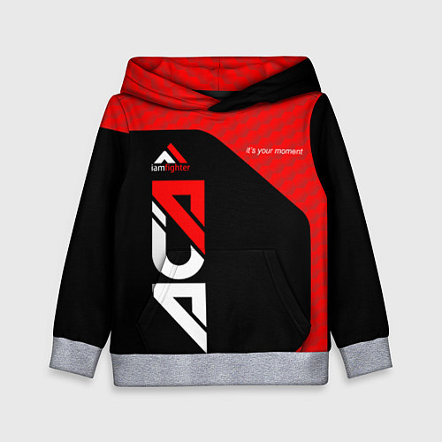Детская толстовка Iam Fighter Z / 3D-Меланж – фото 1