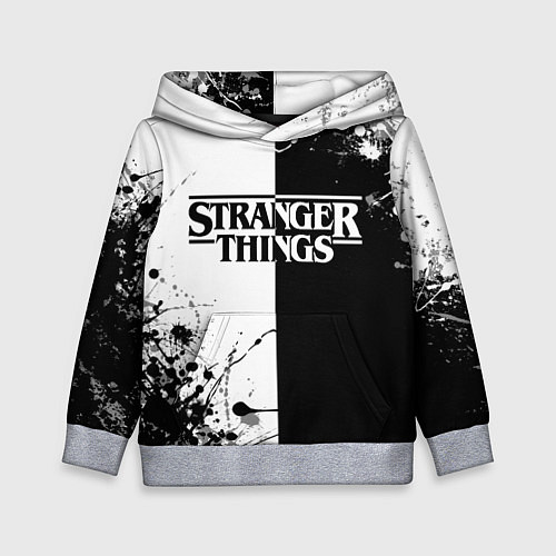 Детская толстовка Stranger Things / 3D-Меланж – фото 1