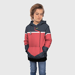 Толстовка-худи детская Звездный костюм № 1 Z, цвет: 3D-черный — фото 2