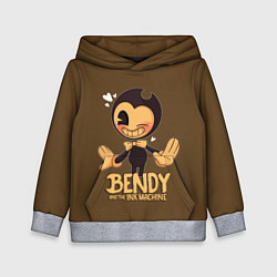 Толстовка-худи детская Bendy And The Ink Machine, цвет: 3D-меланж