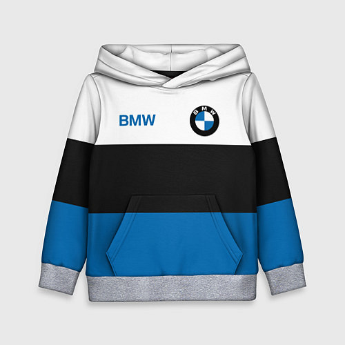 Детская толстовка BMW SPORT / 3D-Меланж – фото 1