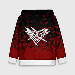 Толстовка-худи детская Velial Squad, цвет: 3D-белый