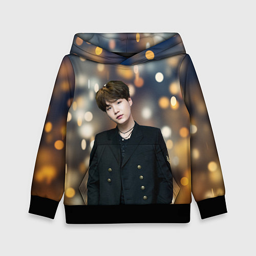 Детская толстовка MIN YOONGI / 3D-Черный – фото 1