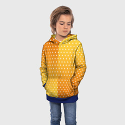 Толстовка-худи детская ЗЕНИЦУ КИМОНО, цвет: 3D-синий — фото 2