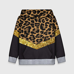 Детская толстовка Леопардовый принт