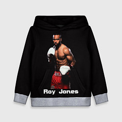 Толстовка-худи детская Roy Jones, цвет: 3D-меланж