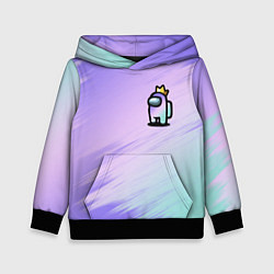 Толстовка-худи детская AMONG US GRADIENT, цвет: 3D-черный