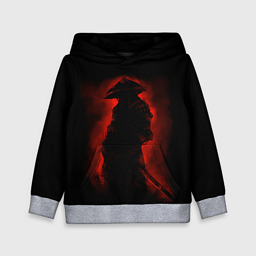 Детская толстовка Samurai / 3D-Меланж – фото 1