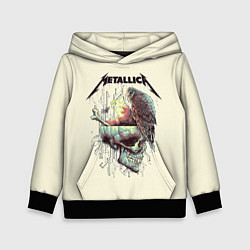 Толстовка-худи детская Metallica, цвет: 3D-черный