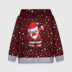 Толстовка-худи детская Dab-Santa, цвет: 3D-меланж