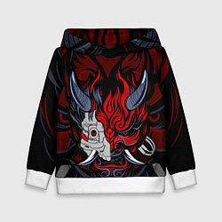 Толстовка-худи детская SAMURAI LVL UP, цвет: 3D-белый