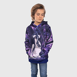 Толстовка-худи детская Альбедо, цвет: 3D-синий — фото 2