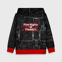 Толстовка-худи детская Five Nights At Freddy, цвет: 3D-красный