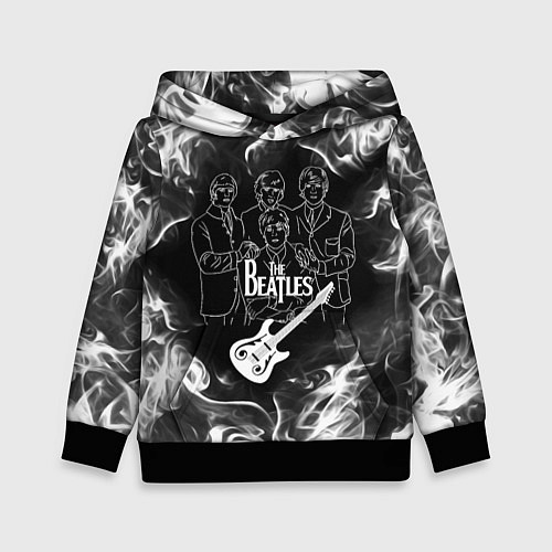 Детская толстовка The Beatles / 3D-Черный – фото 1