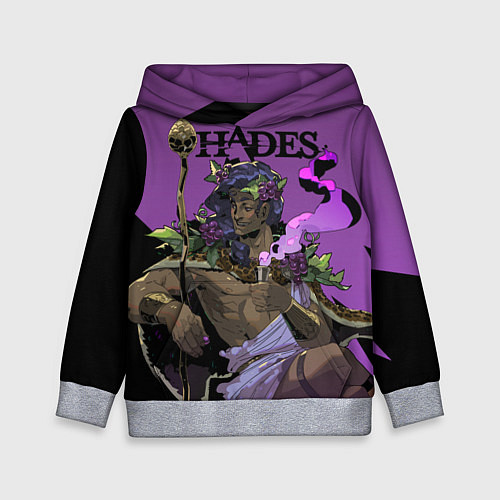 Детская толстовка Hades - Дионис / 3D-Меланж – фото 1