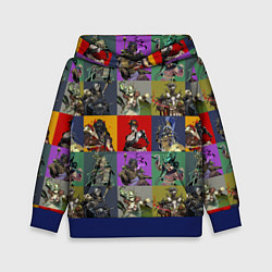 Толстовка-худи детская Hades - Персонажи, цвет: 3D-синий