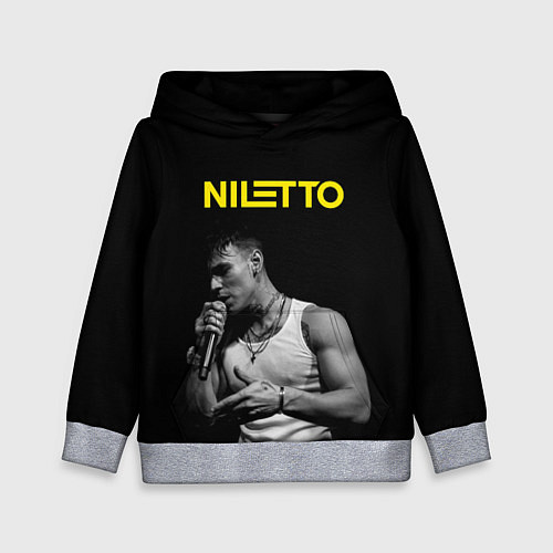 Детская толстовка НИЛЕТТО / 3D-Меланж – фото 1