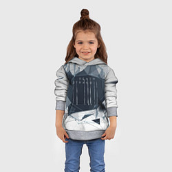 Толстовка-худи детская DEATH STRANDING, цвет: 3D-меланж — фото 2