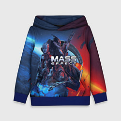 Толстовка-худи детская Mass EFFECT Legendary ed, цвет: 3D-синий
