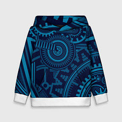 Детская толстовка Steampunk Mechanic Blue