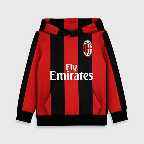 Детская толстовка Форма Милан Бекхэм / 3D-Черный – фото 1
