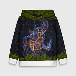 Толстовка-худи детская Суд Анубиса Скин CS:GO, цвет: 3D-белый