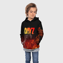 Толстовка-худи детская DAYZ ДЕЙЗИ, цвет: 3D-меланж — фото 2
