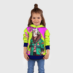 Толстовка-худи детская Джагер Dota 2, цвет: 3D-синий — фото 2