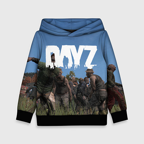 Детская толстовка DayZ / 3D-Черный – фото 1