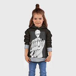 Толстовка-худи детская Нанами Магическая Битва, цвет: 3D-меланж — фото 2