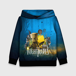 Толстовка-худи детская LITTLE NIGHTMARES 2, цвет: 3D-черный