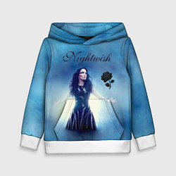 Толстовка-худи детская Nightwish, цвет: 3D-белый
