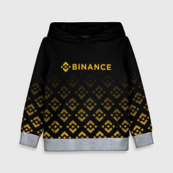 Детская толстовка BINANCE БИНАНС БИРЖА