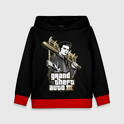 Толстовка-худи детская Клод GTA 3, цвет: 3D-красный