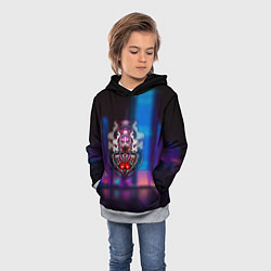 Толстовка-худи детская Милый во Франксе, цвет: 3D-меланж — фото 2