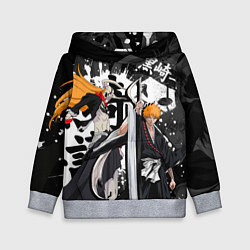 Толстовка-худи детская Bleach, цвет: 3D-меланж