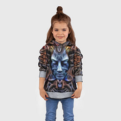 Толстовка-худи детская MEGABUDDA, цвет: 3D-меланж — фото 2