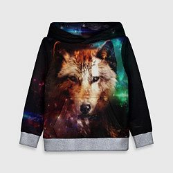 Толстовка-худи детская WOLF, цвет: 3D-меланж
