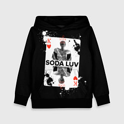 Толстовка-худи детская Репер - SODA LUV, цвет: 3D-черный