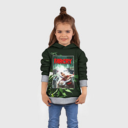 Толстовка-худи детская Farcry 3, цвет: 3D-меланж — фото 2